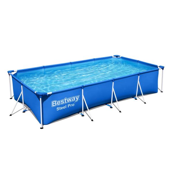 【並行輸入品】Bestway 56405 Rectangular Frame Pool ベストウェイ...