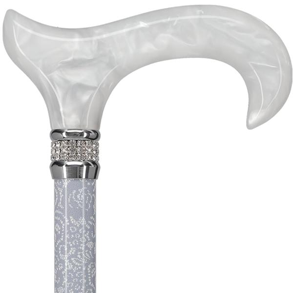 【並行輸入品】優雅なレース デザイナー 調節可能な杖 ラインストーンカラー Rhinestone D...