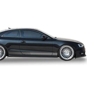 【並行輸入品】Bubbles Designs デカールステッカー ビニールサイドレーシングストライプ Audi A5 2007 2016 クーペ