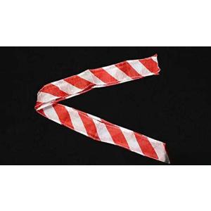 【並行輸入品】Thumb Tip Streamer Zebra 3' (Red and White) by Mr. Magic Trick