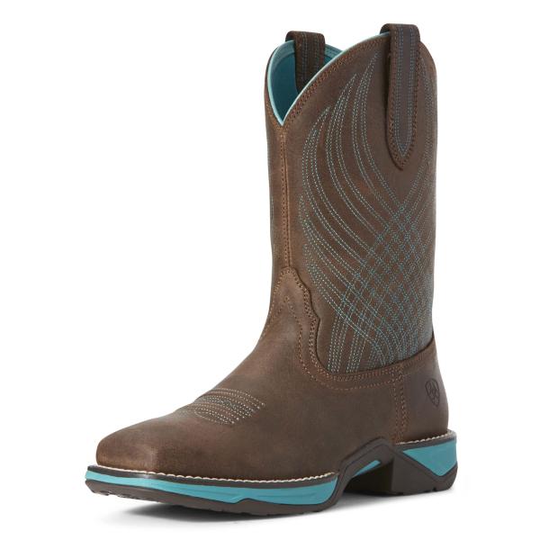 【並行輸入品】ARIAT レディース ウエスタンブーツ US サイズ: 24 カラー: ブラウン A...