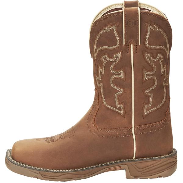 【並行輸入品】Justin メンズ Stampede Rush Western ワークブーツ ソフト...