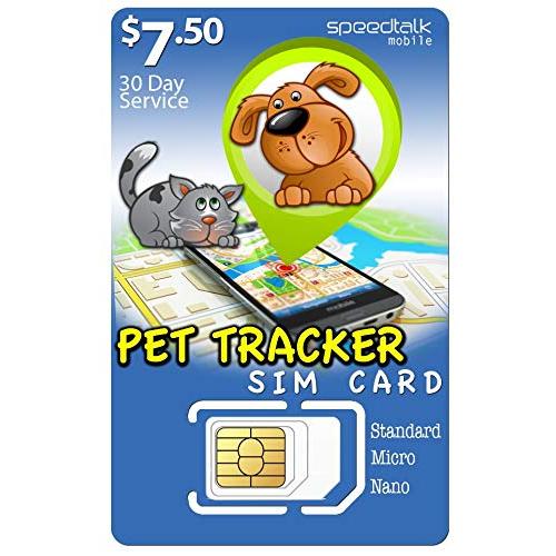 【並行輸入品】SpeedTalk Mobile $7.50 PET トラッカー SIMカード | 3...