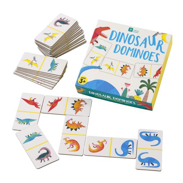 おしゃべりテーブル 恐竜 ドミノゲーム Talking Tables Dinosaur Domino...