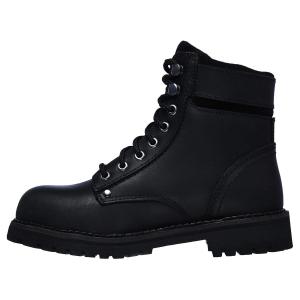 【並行輸入品】Skechers レディース ブルテン, ブラック, 24.5 Skechers Work Brooten ST Womens S