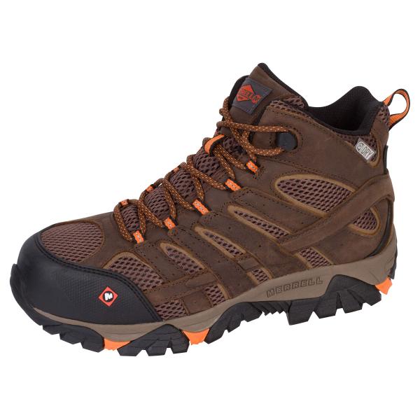 【並行輸入品】Merrell Work メンズ Moab Vertex Mid 防水 合成つま先 U...