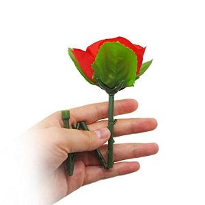 【並行輸入品】SUMAG 5pcs/lot Folding Rose Appearing Rose Magic Tricks Silk to
