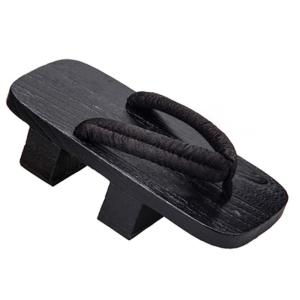 【並行輸入品】和風大サイズ黒木製スリッパ忍者フリップフロップ下駄サンダル下駄コスプレ/レジャー、E 09 FANCY PUMPKIN Japan