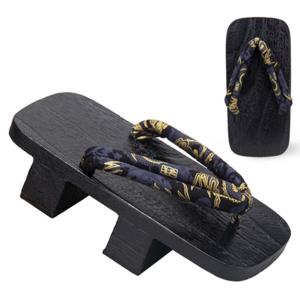 【並行輸入品】和風大サイズ黒木製スリッパ忍者フ...の詳細画像3