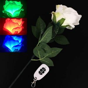【並行輸入品】SUMAG Three Color Light Rose (Remote Control) Magic Tricks Color