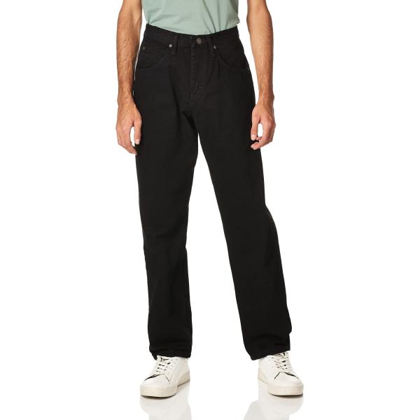 【並行輸入品】Wrangler Relaxed Fit Jean, Black, 50 32