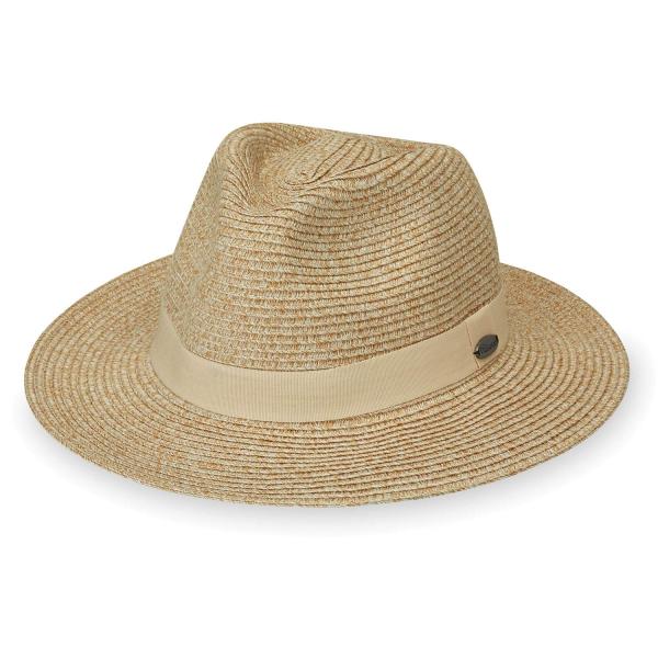 【並行輸入品】Wallaroo Hat Company レディース キャロライン・フェドーラ UPF...