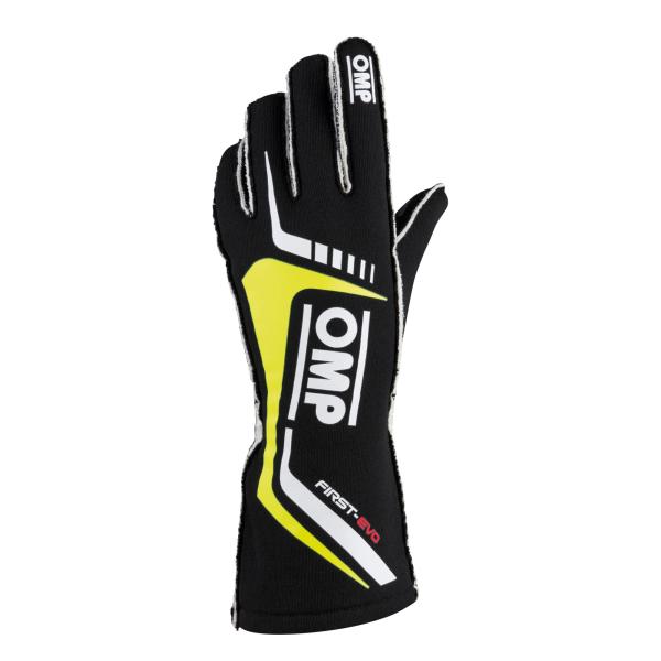 【並行輸入品】OMP FIRST EVO GLOVE 蛍光イエロー Lサイズ レーシンググローブ F...
