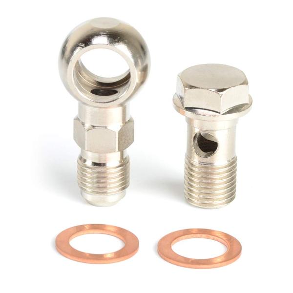 【並行輸入品】Turbo Coolant Banjo Bolt kit M14x1.5 mm to ...