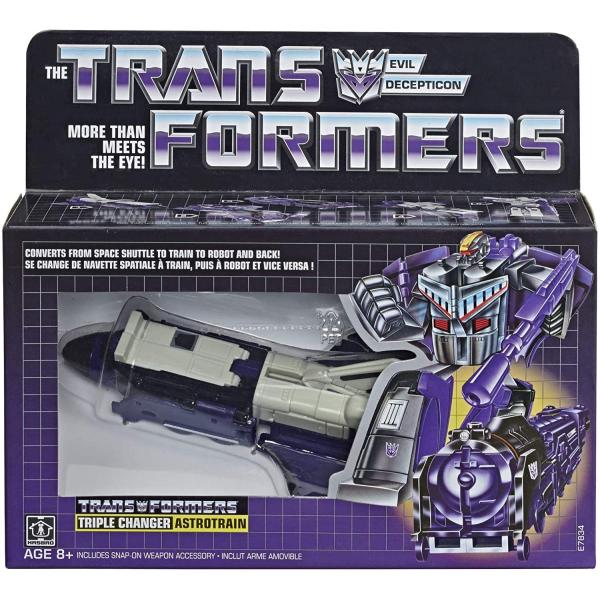 トランスフォーマー アストロトレイン G1 リイシュートリプルチェンジャー Transformers...