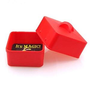 【並行輸入品】SUMAG 手品 キャンディボックス (赤) 手品 プロデュース オブジェ 箱 手品 舞台 錯覚 ギミックオブジェ 空箱から出現