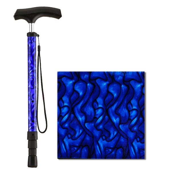 NOVA Compact Travel Cane with Strap, Collapsible P...
