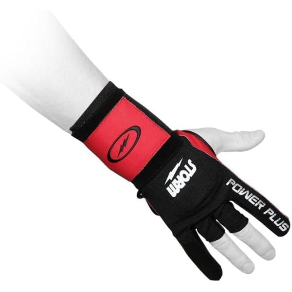 【並行輸入品】Storm パワーグローブプラス 右手用 M ブラック/レッド パッド入り