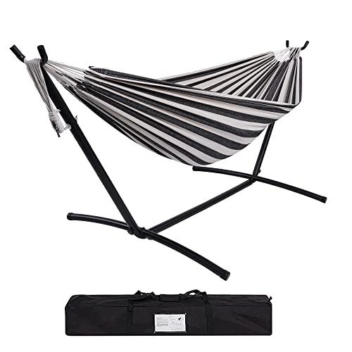 Prime Garden Hammock with Stand for Outside, Heavy...