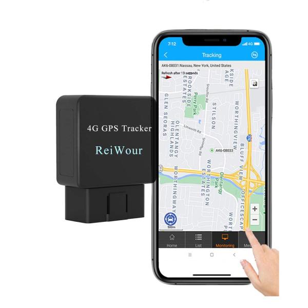 【並行輸入品】4G OBD GPSトラッカー 車両用 月額料金なし OBD2 リアルタイム カートラ...