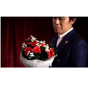 【並行輸入品】ICECHAN The Bouquet Rose 9 Flowers Magic Tricks Blooming Bouquet
