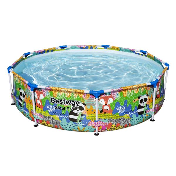 Bestway Steel Pro Frame 108 x 26 inch Round Pool w...