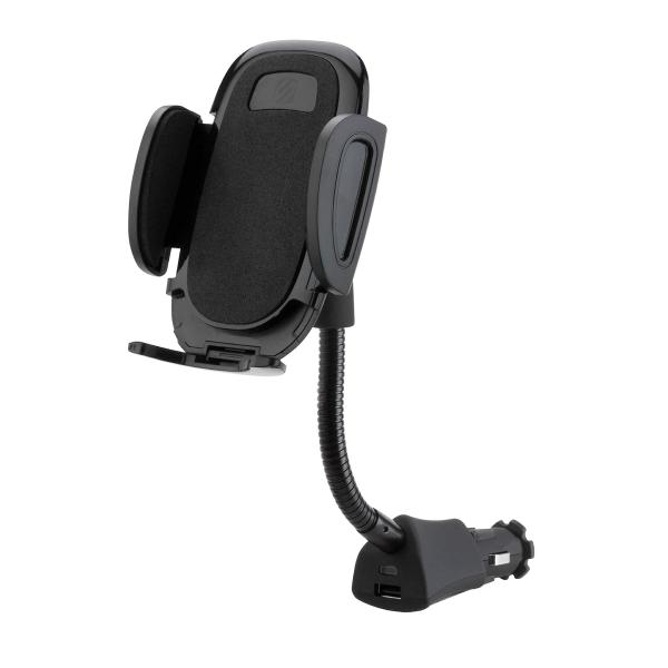 【並行輸入品】SCOSCHE SUH12V XCES0 電源ソケットマウント 電話ホルダー付き 柔軟...