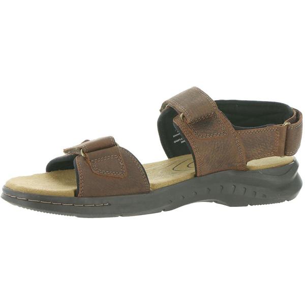 【並行輸入品】Clarks Men's Hapsford Creek Sandal, Tan Lea...