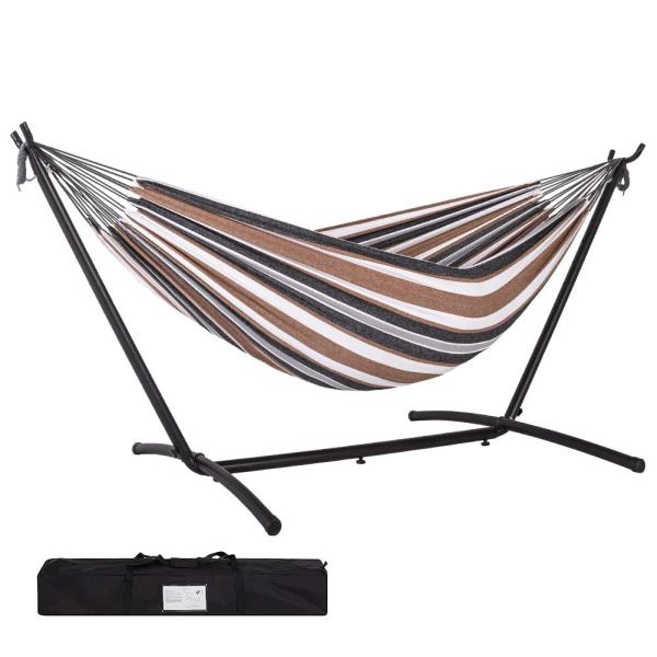 Prime Garden Hammock with Stand for Outside, Heavy...