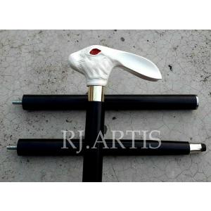 【並行輸入品】木製ウォーキングスティック 白うさ...の商品画像