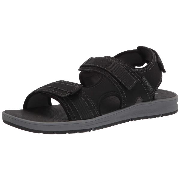 【並行輸入品】Rockport メンズ ラッキーベイ スポーツ 3 ストラップ サンダル US サイ...