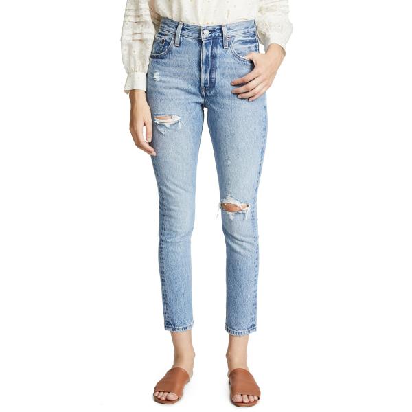 【並行輸入品】Levi&apos;s Women&apos;s Premium 501 Skinny Jeans Lev...