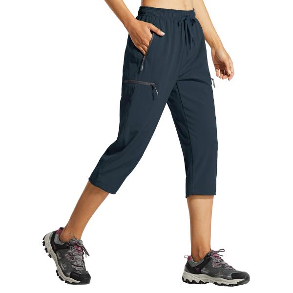 Libin Women&apos;s Quick Dry Hiking Capri Pants Lightwe...