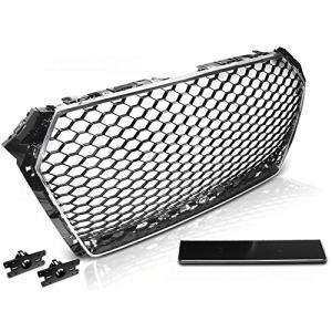 【並行輸入品】Front Grill Front Central Grill Sport VR 54 Honeycomb Mesh Grille