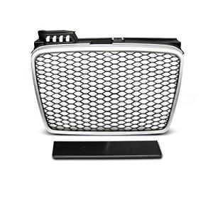 Front Grill Front Central Grill Sport VR 28 Honeycomb Mesh Grille 並行輸入品