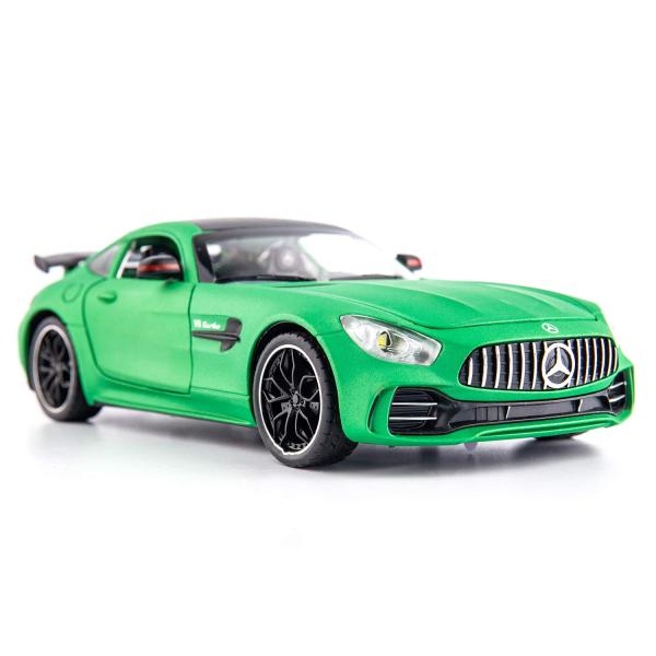 BDTCTK 1/24 ベンツ AMG GTRトイカー モデルカー 亜鉛合金 プルバック おもちゃの...