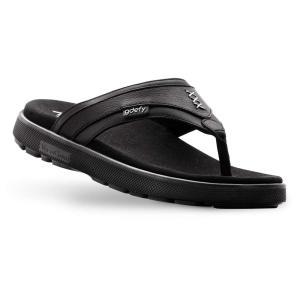 【並行輸入品】Gravity Defyer Men's G Defy Black Tully Leather Sandal 15 M US