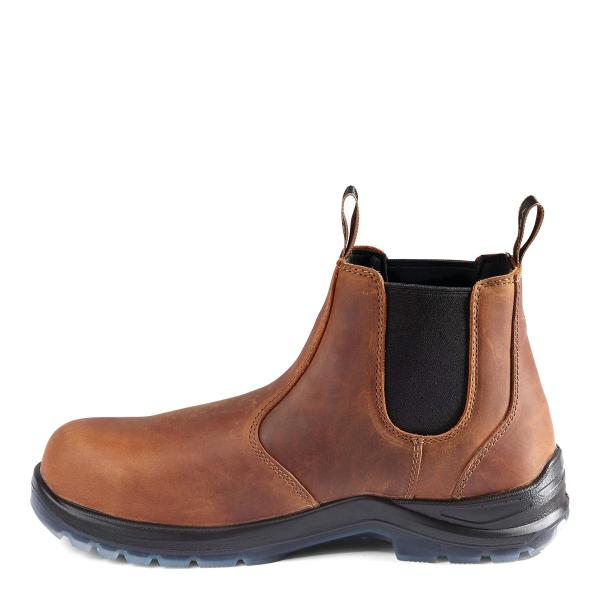 【並行輸入品】Terra Men's Murphy 6" Soft Toe Pull On Work...