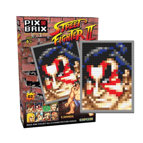 【並行輸入品】Pix Brix Street Fighter II ピクセルパズルブリック、E.Ho...