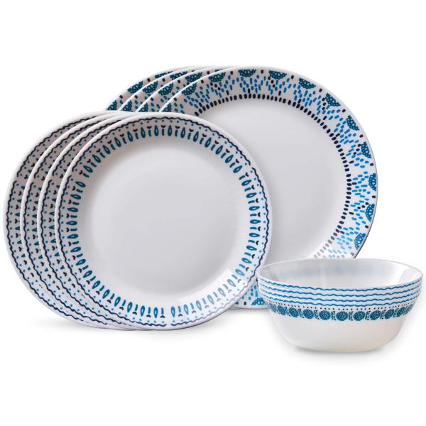 【並行輸入品】Corelle Everyday Expressions 12 Pc Dinnerwa...