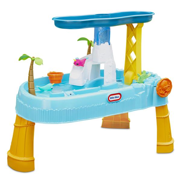 Little Tikes Kids Waterfall Island Water Activity ...