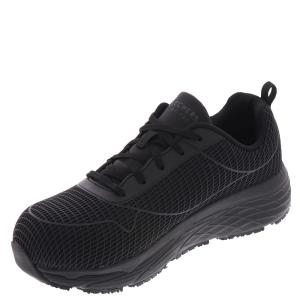 【並行輸入品】Skechers Max Cushioning Elite SR Composite Toe Black 9 B (M) Skec