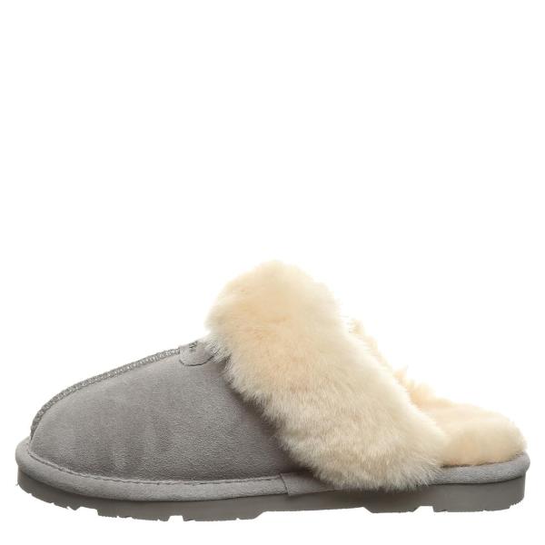 【Bearpaw（ベアパウ）】サボ スリッパ LokiII 撥水加工 防汚加工 本革 防寒 あたたか...