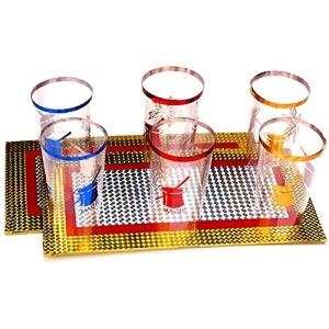 【並行輸入品】Doowops Six Cups Out from Two Plates Cups Appearing Magic Tricks