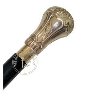 並行輸入品】アヒルの頭 真鍮 アンティークハンドル 木製ウォーキング