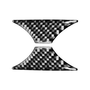 【並行輸入品】rrx カーボンファイバーインテリアパネルフレームカバートリム Audi A3 8V 13 19対応 (ウォーターカップホルダーパ