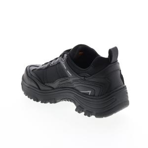 【並行輸入品】Skechers Men's Work Burgin Sawda Composite Toe Sneaker, Black,