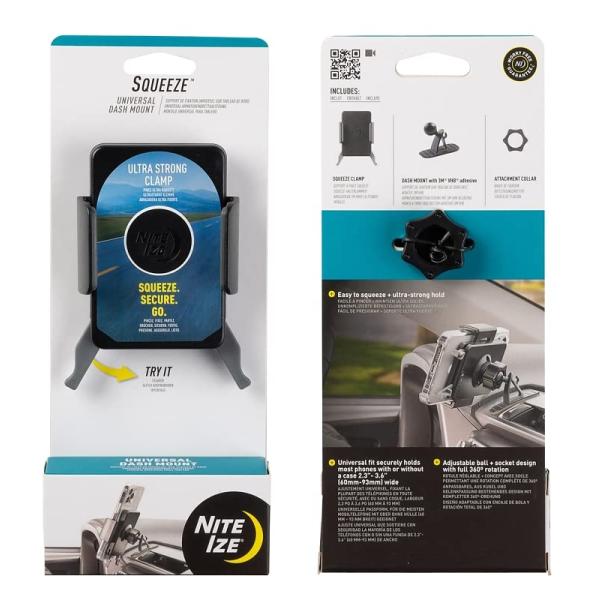 【並行輸入品】Nite Ize Squeeze Universal Dash Mount   Pho...