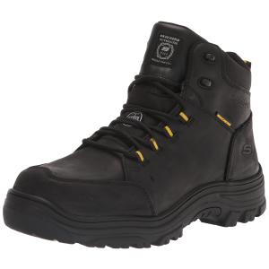 【並行輸入品】Skechers mens 200123w Benafick Construction Shoe, Black, 9.5 Wide