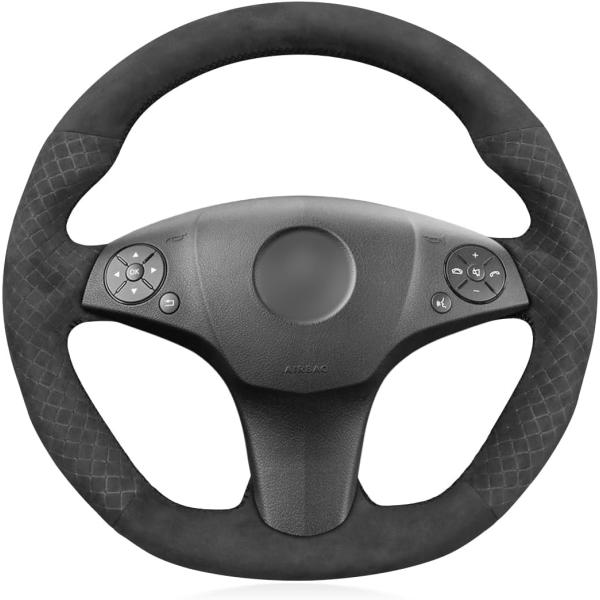 【並行輸入品】MEWANT Alcantara ハンドルカバー カスタムバージョン メルセデスベンツ...